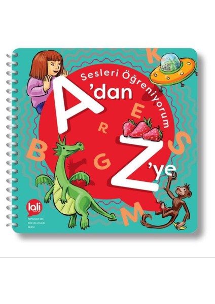 Yayınları A&apos;dan Z&apos;ye Sesleri Öğreniyorum, Konuşma Sesi Bozuklukları Serisi, Çocuk Eğitim Kitabı