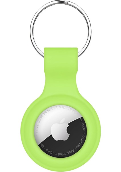 Için, Karabinalı, Cihaza Tam Oturan Yumuşak Silikon Kılıf ve Anahtarlık (Fıstık Yeşili)