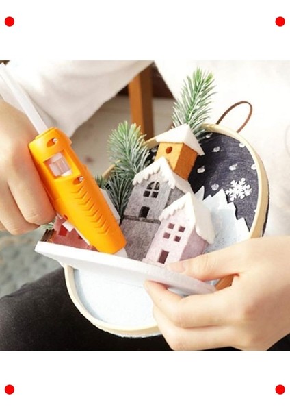 11MM Beyaz Sıcak Silikon Çubuğu 1 kg (48 Adet) fırsatları