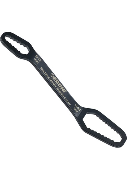 Edoni Eğri Çoklu Anahtar 6-22MM - Lisinya