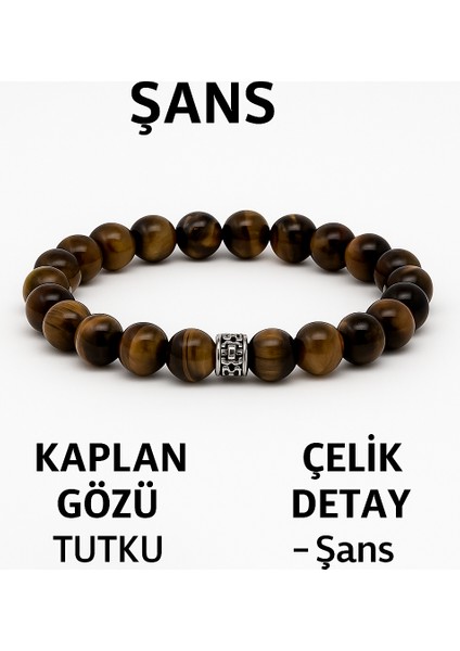 Orijinal Doğal Taş El Yapımı Enerji - Uyum - Denge Sağlayan Bileklik-56