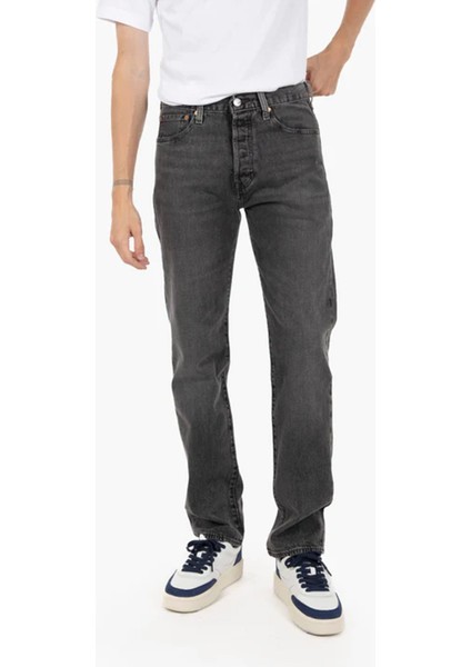 501 Jeans Erkek Gri Denim Kot PANTOLON-00501-3718