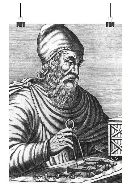 Arşimet Poster2 - Retro Duvar Dekoru