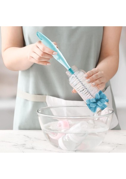 Süngerli Biberon Fırçası 776 Mavi fiyatları