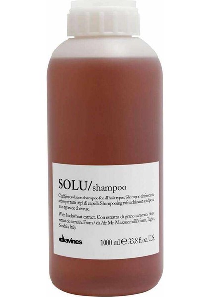Solu Temizleyici Koruyucu Saç Bakım Şampuanı 1000ML fiyatları