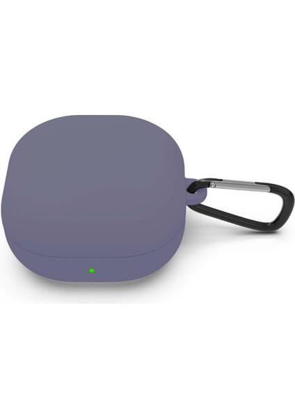 Galaxy Buds Live Için Kılıf Mat Silikon Lavanta Grisi [buds Live ile Uyumlu Kılıf - Lavanta Grisi]