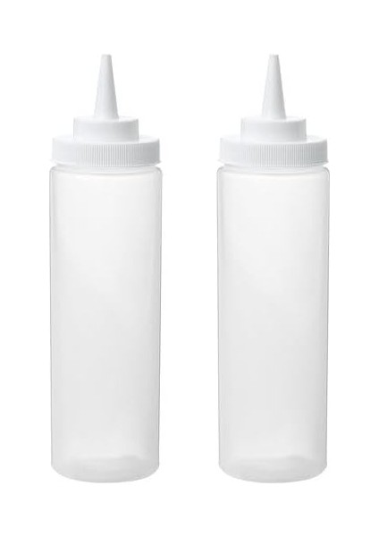 Ketçap -Mayonez 2li Sos Şişeleri, Beyaz 2li Şişe Şeffaf 330 ml 2 Adet fiyatları