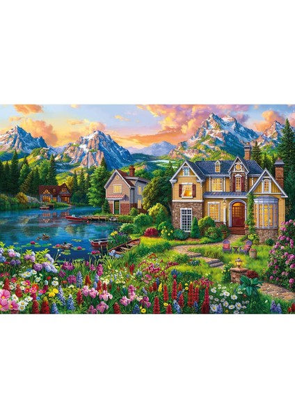 By The Lake 2000 Parça Puzzle -Ks Puzzle