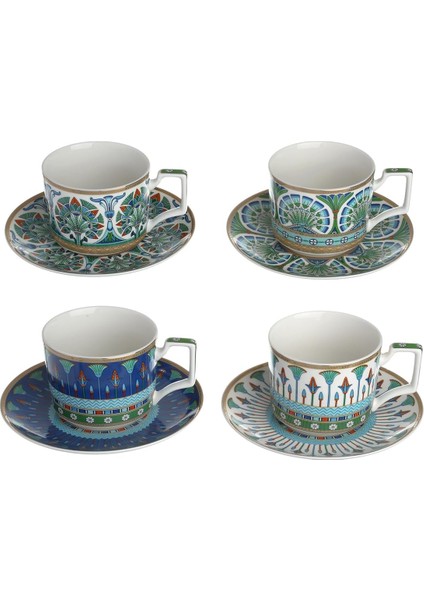 Art Callista 4&apos;lü Cay Fincanı Seti