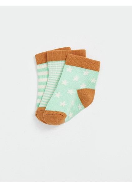 Yeni Sezon Baskılı Erkek Bebek Soket Çorap 3'lü fiyatları