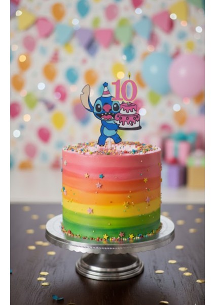 10 Yaş Stitch Pasta Süsü