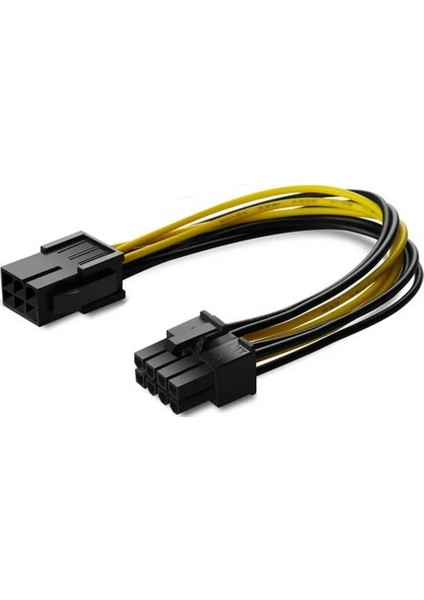 Pci-E 8 Pin (6+2) Pci-E Ekran Kartı Power Güç Çevirici Dönüştürücü Adaptör