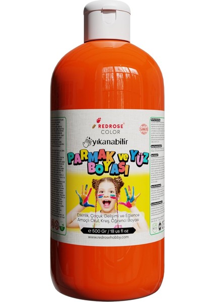 Rose Turuncu Parmak 500 gr