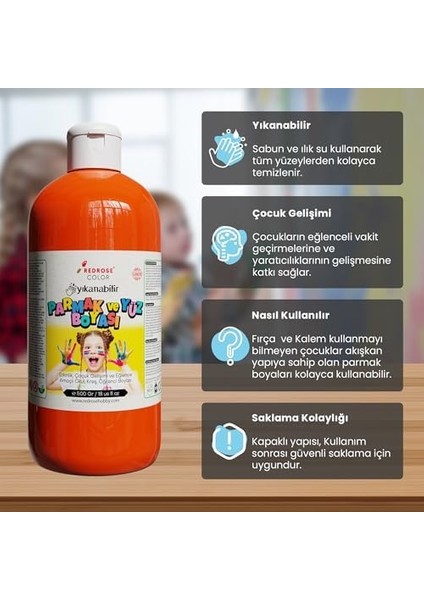 Rose Turuncu Parmak 500 gr fiyatları