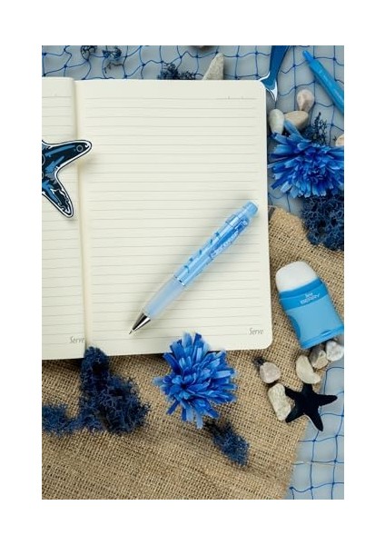 Defter 15 x 21 Cızgılı Desenli Gok Mavı modelleri