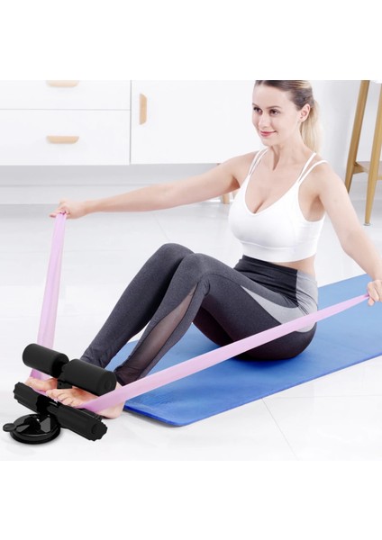 Mekik Çekme Spor Aleti Ayak Destekli Vantuzlu ( Lisinya ) fırsatları