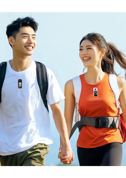 S70 Mıknatıslı Yaka Kamerası Hd Kalite, 30 Fps, Kolay Bağlantı, Boyun Askısı 2.7k Siyah - Lisinya indirimleri