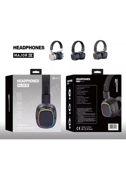 🎧 Venandin Major Iv Bluetooth Headphones Bt On-Ear Siyah | Kablosuz Kulaklık ile Konforlu Ses Deneyimi