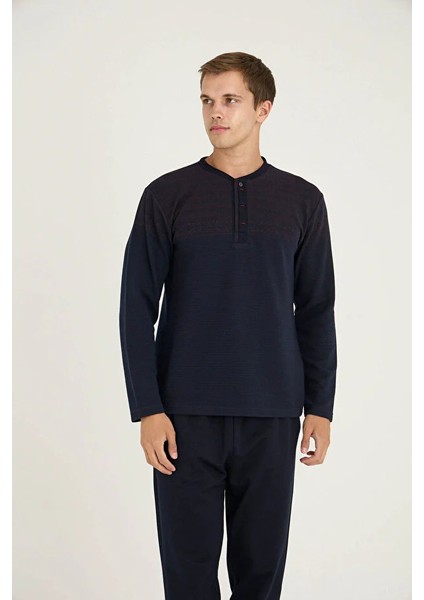 Uzun Kol Erkek Pijama Takım 8065 indirimleri