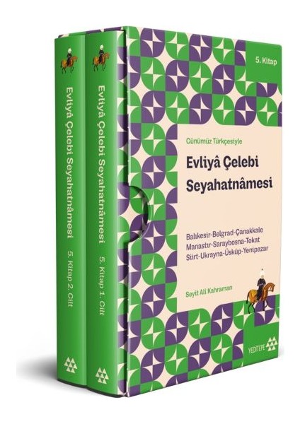 Evliyâ Çelebi Seyahatnâmesi 5.kitap 2 Cilt ( Kutulu)