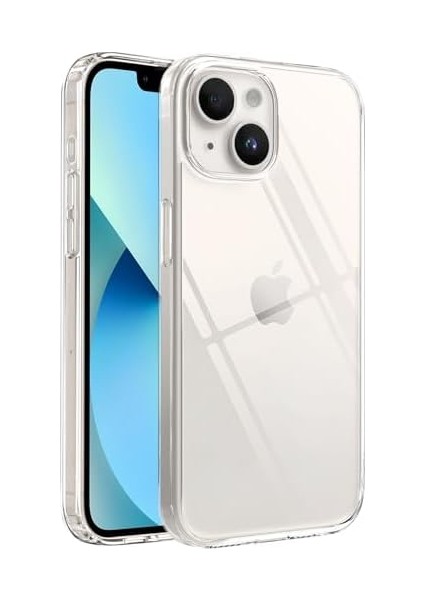 13-14 ile Uyumlu Cyrstal Clear Şeffaf Silikon Kılıf Arkası Sert Polikarbonat Kenarları Yumuşak Tpu Silikon Premium Ultra Şeffaf Kılıf Kapak (Cyrstal Clear, 13-14) modelleri