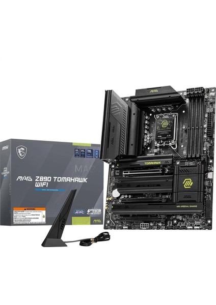 Msı, Mag Z890 Tomahawk Wifi Soket 1851 Ddr5 9200MHZ(OC) USB 20GBPS 4xm.2 2xtb4 HDMI Display 5g Lan Wifi 7 Atx, 7E32-001R