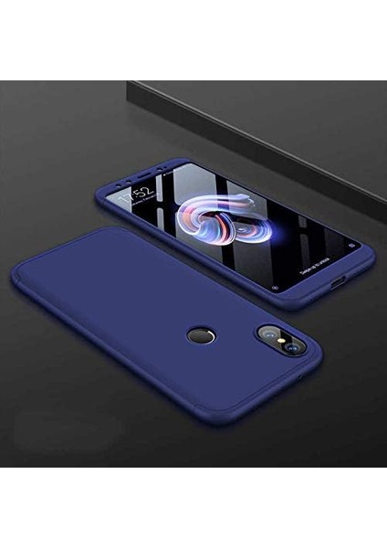 Mi A2 (Mi 6x) Için Kılıf Double Dip 360 Protective Lacivert [mi A2 (Mi 6x) ile Uyumlu Kılıf - Lacivert] fiyatları