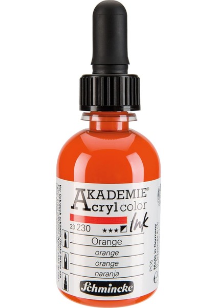 Akademie Akrilik Mürekkep 50 ml 230 Orange