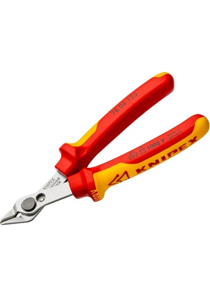 Electronic Super Knips® Vde Yalıtımlı ve Çok Bileşenli Kapaklar, Vde-Testli 125 mm (Sb Kart/blister) 78 06 125 Sb