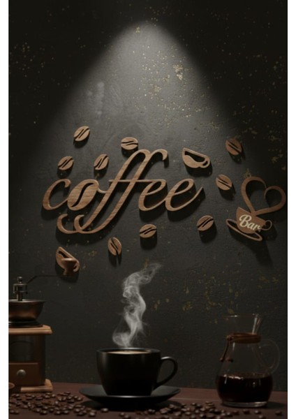 Kahve Köşesi Dekor Ürünleri,kahve Çekirdeği Dekor Seti,kahve Köşesi Yazıları fiyatları