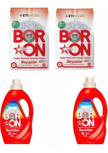 Doğal Çamaşır Deterjanı Renkliler ve Beyazlar Için 104 Yıkama Toz ve Sıvı Form.