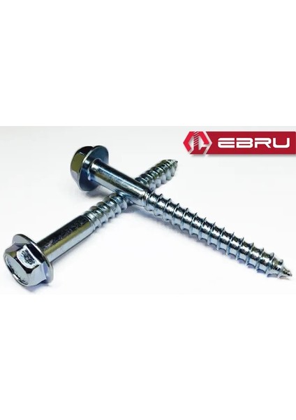 Altıköşe Başlı Flanşlı Trifon Vida 10X120 - 10 Adet