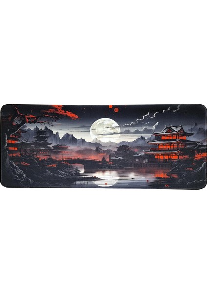 Minka Temalı Gamer Kaymaz Masa Üstü Oyun Gaming Klavye Mouse Pad 70X30CM
