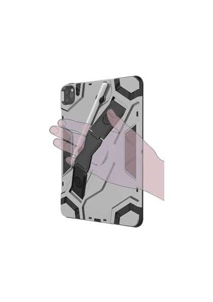 ile Uyumlu Pro 11 2. Nesil 3. Nesil 4.nesil Bölmeli Zırh Korumalı Kılıf modelleri