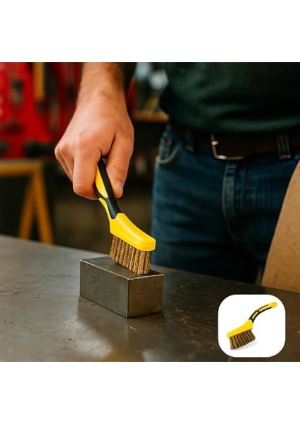 3&apos;lü Mini Tel Fırça Seti – Paslanmaz Çelik, Pirinç (Bakır) ve Kıllı Temizlik Fırçaları | Ocak, Musluk, Lavabo, Mutfak Köşe ve Dar Alan Temizliği Için Ideal fiyatları