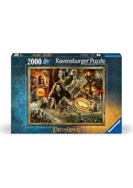 17294 2000 Parça Yüzüklerin Efendisi Of The Puzzle Yetişkinler Için fiyatları