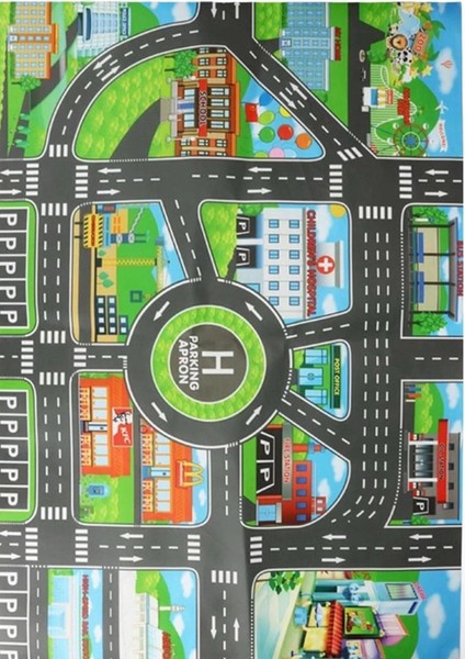 Çocuk Oyun Matı (Mutlu Şehir Hayatı) modelleri