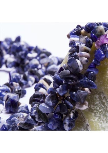 Yzlal Kırık Sodalit Doğal Taş 240-MAVI