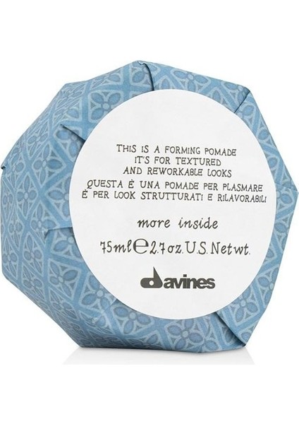 More İnside This İs A Forming Pomade Şekillendirici Pomat Wax 75ml