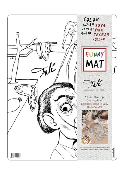 Çocuk Mat - Dali 30X40CM - Yeni modelleri