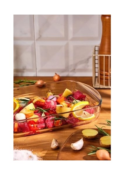 Borosilikat Fırın Kabı 2.6 Litre modelleri