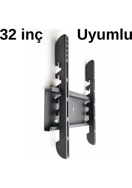 Sabit Tv Askı Aparatı – 32 Inç Uyumlu – Maksimum 40 kg Taşıma Kapasitesi