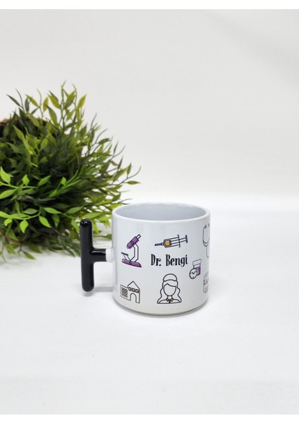 Isme Özel Kişiye Özel Doktorlar Için Doktor Temalı Porselen T Kupa Bardak Latte Fincanı