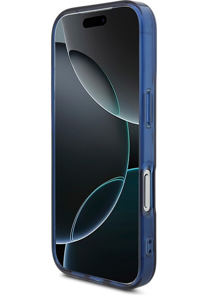 iPhone 17 Pro Uyumlu Kılıf Tumı Orjinal Lisanslı M-Safe Şarj Özellikli Transparan Kapak Mavi indirimleri