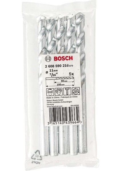 Cyl-1 11 * 150 mm 5&apos;li Paket