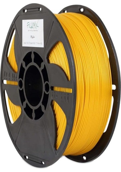Pla + 1.75 mm Filament 1 kg Sarısı