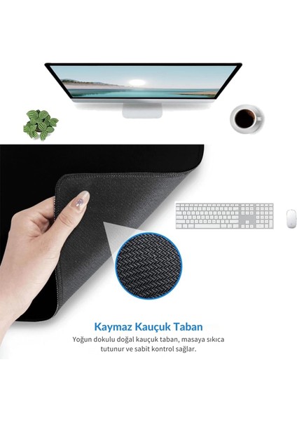 Excel Kısayol Mouse Pad 80×30 cm Büyük Boy Kaymaz Taban Su Geçirmez Dikişli Kenar Word/excel/ppt Kısayol Rehberi indirimleri