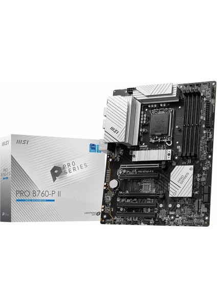 MB Pro B760-P Iı Soket 1700 Ddr5 7000(OC) Pcı-E,m.2 Usb3.2 Hdmı,dp 1x 2.5g Lan Atx