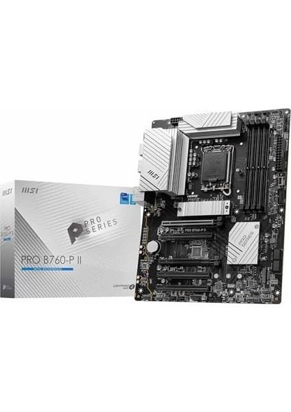 MB Pro B760-P Iı Soket 1700 Ddr5 7000(OC) Pcı-E,m.2 Usb3.2 Hdmı,dp 1x 2.5g Lan Atx modelleri