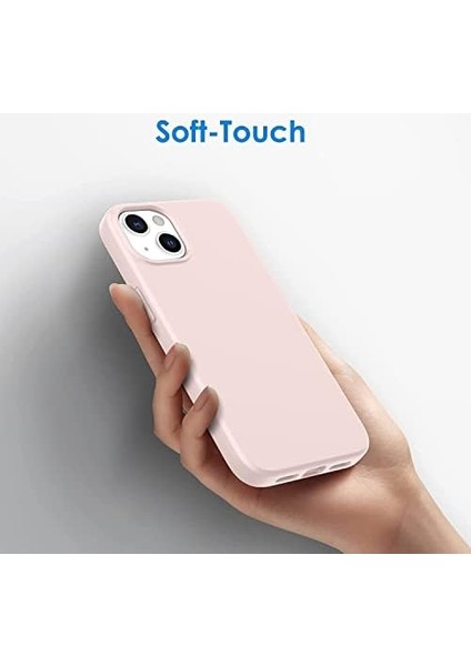 Aksesuar 13 ve 14 ile Uyumlu Içi Kadife Dışı Mat Yapıya Sahip Koruma Sağlayan Lansman Silikon Kılıf (Pudra Pembe) fiyatları